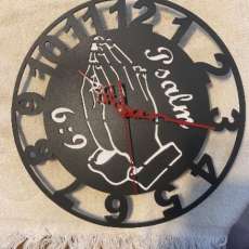 Praying Hand Clock