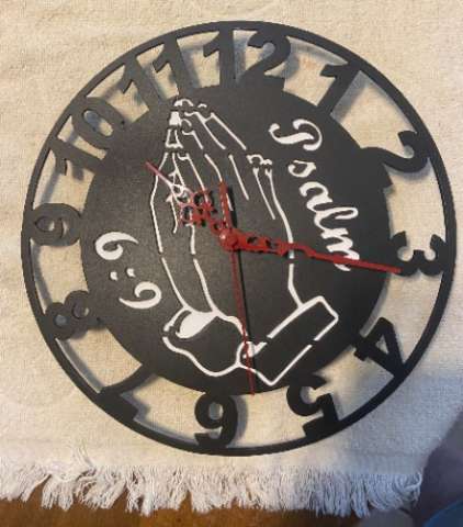 Praying Hand Clock