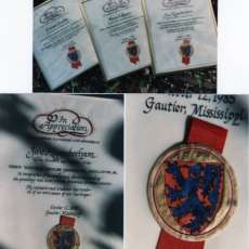 "In Appreciation" Custom Hand Made and Originally Designed Certificates
