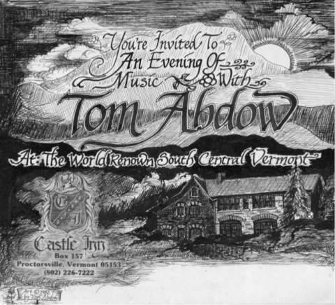 Tom Abdow Performance at the Castle Inn, VT
