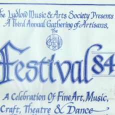 ART & Music Festival Poster - Design With Calligraphy