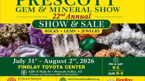 22nd Annual Prescott Gem and Mineral Show