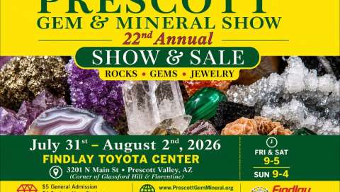 22nd Annual Prescott Gem and Mineral Show