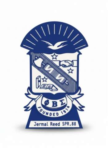 Phi Beta Sigma Crest Plaque