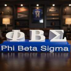 Phi Beta Sigma Desktop Plaque