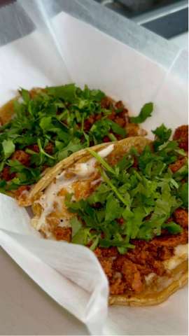 Chorizo Street Tacos