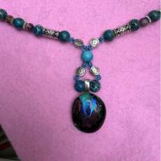 Kiln Glass Necklace