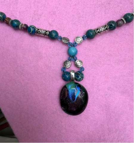 Kiln Glass Necklace