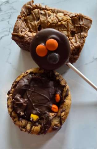 Deep Dish Cookies, Cake Pop's, Brownies