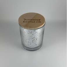 Speckled Silver Jar