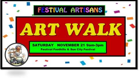 Festival Artisans ArtWalk Nov 21, 2026