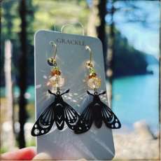 Phoebe Moth Earrings