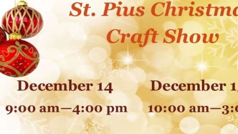 Saint Pius Christmas Craft Show