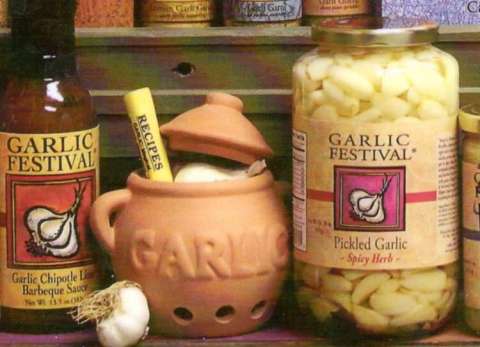 Garlic Festival Foods