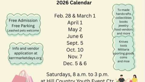 Hill Country Swap Meet - March