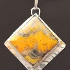 Bumblebee Jasper Pendant