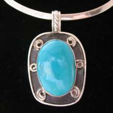 Sleeping Beauty Pendant