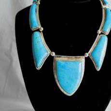 Modern Turquoise Necklace