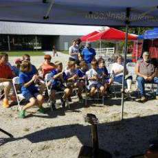 Enjoying An Early Afternoon Performance.