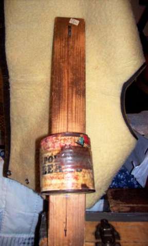 The First, One String Pork-N-Bean Guitar Jeff Made. (Before He Designed a Tunable One.