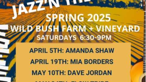 Jazz'N the Vines - April