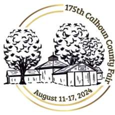 17th Calhoun County Fair Logo