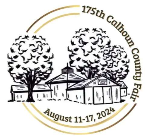 17th Calhoun County Fair Logo