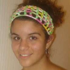 Beaded Crochet Headband