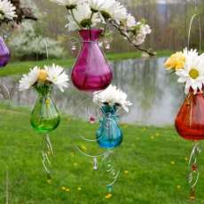 Teardrop Hanging Vases