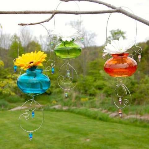 Bean Jar Hanging Vases