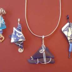 Seaglass Pendants