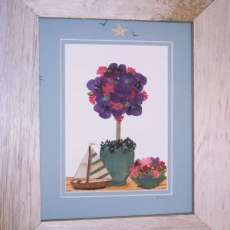 Topiary, Boat and Vase