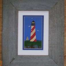 Red and white Lighthouse