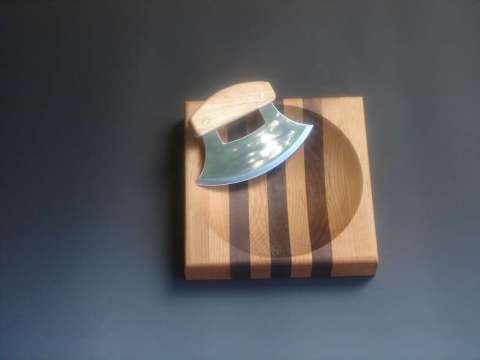 ULU KNIFE AND BOWL COMBO