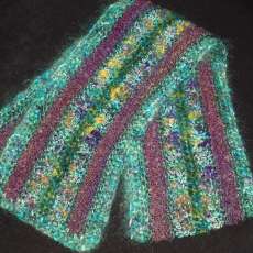 Crocheted scarf