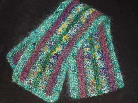 Crocheted scarf