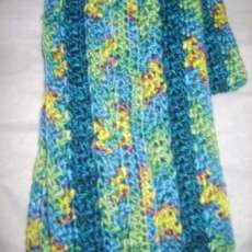 Multicolored Silk Scarf