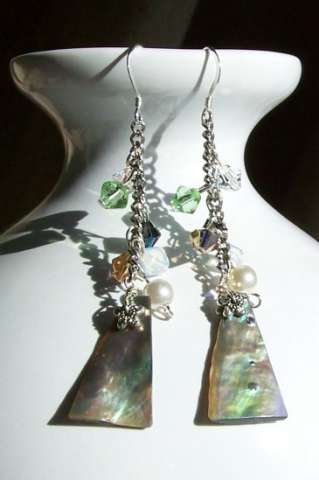 Paua Shell Earrings