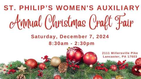 Saint Philip Holiday Craft Show