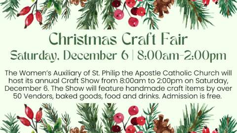 Saint Philip Holiday Craft Show