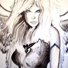 Art made by Matt Sorensen using spray paint3