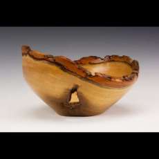 Natural Edge Sasafrass Bowl