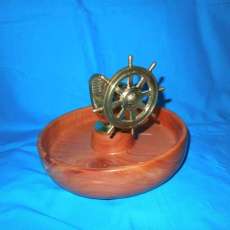 Eastern Red Cedar Ship's Wheel Nutcracker