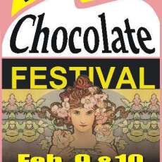 Winter Art & Chocolate Festival Poster 2019