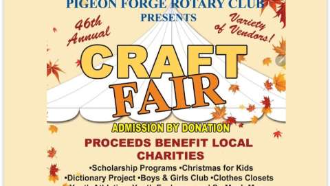 Pigeon Forge Rotary Club Crafts Festival