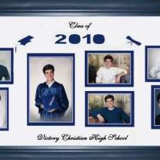 Graduation Mat With School Name Imprinted