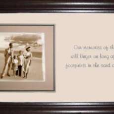 Custom Mat With Opening And Quote