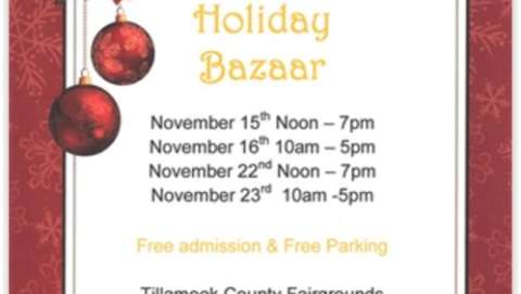 Tillamook County Fair Holiday Bazaar