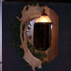 Fallow deer entry mirrow