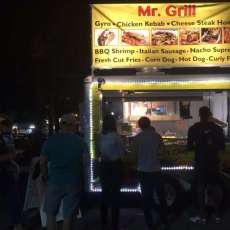 Mr. Grill at Night